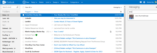 Farvel Hotmail, goddag Outlook.com - recordere.dk